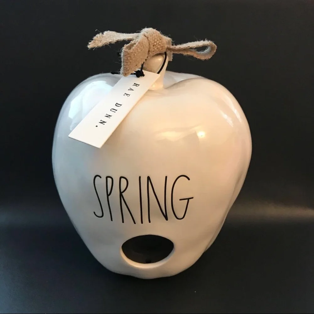 Rae Dunn Spring Birdhouse